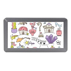 Fantasy-things-doodle-style-vector-illustration Memory Card Reader (Mini)