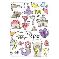 Fantasy-things-doodle-style-vector-illustration Removable Flap Cover (S)