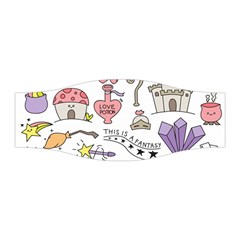 Fantasy-things-doodle-style-vector-illustration Stretchable Headband
