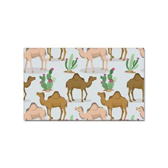 Camels-cactus-desert-pattern Sticker Rectangular (10 Pack)
