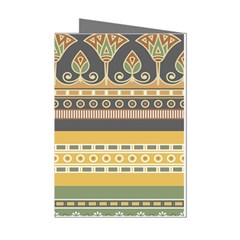 Seamless-pattern-egyptian-ornament-with-lotus-flower Mini Greeting Cards (pkg Of 8) by Jancukart