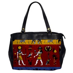 Ancient-egyptian-religion-seamless-pattern Oversize Office Handbag by Jancukart