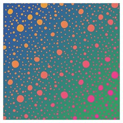 Color Pattern Dot Scrapbooking Lightweight Scarf  by Wegoenart