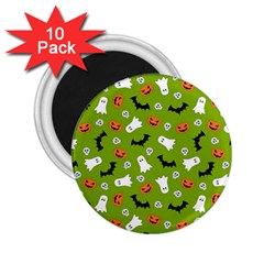 Pattern Seamless Halloween Fall 2 25  Magnets (10 Pack)  by Wegoenart