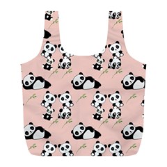 Pandas Pattern Panda Bear Full Print Recycle Bag (l) by Wegoenart