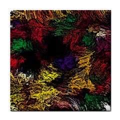 Abstract Painting Colorful Face Towel by Wegoenart