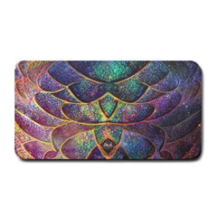 Dragon Fractal Pattern Texture Medium Bar Mat by Wegoenart