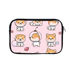 Set Kawaii Smile Japanese Dog Cartoon Apple Macbook Pro 13  Zipper Case by Wegoenart