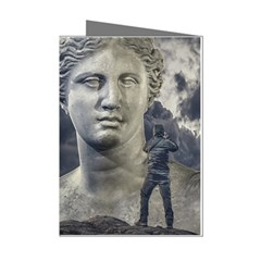 Men Taking Photos Of Greek Goddess Mini Greeting Cards (pkg Of 8) by dflcprintsclothing