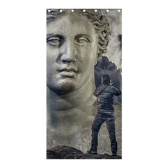 Men Taking Photos Of Greek Goddess Shower Curtain 36  X 72  (stall)  by dflcprintsclothing