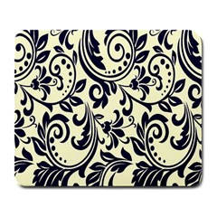 Tribal Flowers Large Mousepad by ConteMonfrey