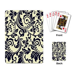 Tribal Flowers Playing Cards Single Design (rectangle) by ConteMonfrey