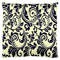 Tribal Flowers Standard Flano Cushion Case (two Sides) by ConteMonfrey