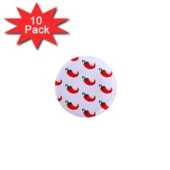 Small Peppers 1  Mini Magnet (10 Pack)  by ConteMonfrey