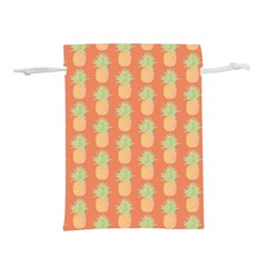 Pineapple Orange Pastel Lightweight Drawstring Pouch (m) by ConteMonfrey