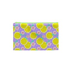 Purple Lemons  Cosmetic Bag (xs) by ConteMonfrey