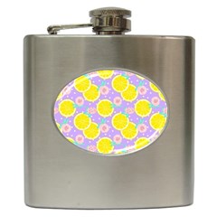 Purple Lemons  Hip Flask (6 Oz) by ConteMonfrey