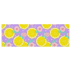 Purple Lemons  Banner And Sign 12  X 4  by ConteMonfrey