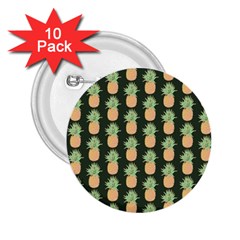 Pineapple Green 2 25  Buttons (10 Pack)  by ConteMonfrey