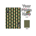 Pineapple Green Playing Cards 54 Designs (Mini) Front - Club2