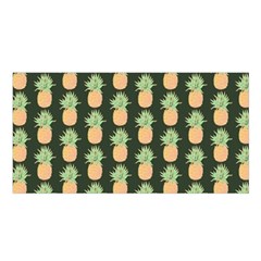 Pineapple Green Satin Shawl 45  X 80  by ConteMonfrey