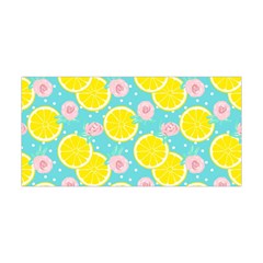 Blue Neon Lemons Yoga Headband by ConteMonfrey