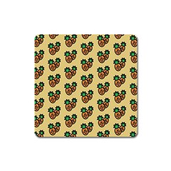 Pastel Pineapple Square Magnet by ConteMonfrey