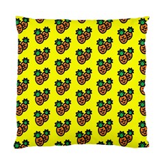 Yellow Background Pineapples Standard Cushion Case (two Sides) by ConteMonfrey