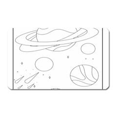 The Cuteness Of Saturn Magnet (rectangular)