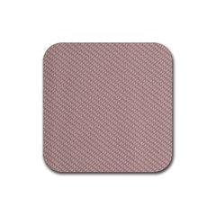 Terracotta Knit Rubber Coaster (square) by ConteMonfrey