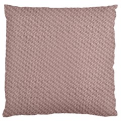 Terracotta Knit Large Flano Cushion Case (two Sides) by ConteMonfrey
