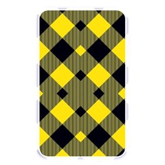 Yellow Diagonal Plaids Memory Card Reader (rectangular) by ConteMonfrey