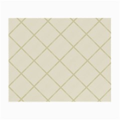 Discreet Cream Plaids Small Glasses Cloth by ConteMonfrey