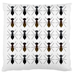 Ants Insect Pattern Cartoon Ant Animal Standard Flano Cushion Case (one Side)