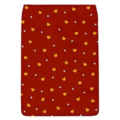 Red Yellow Love Heart Valentine Removable Flap Cover (s)