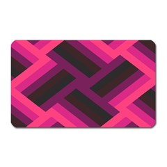 Background Pattern Texture Design Magnet (rectangular)