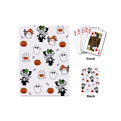 Halloween Jack O Lantern Vector Playing Cards Single Design (mini) by Ravend