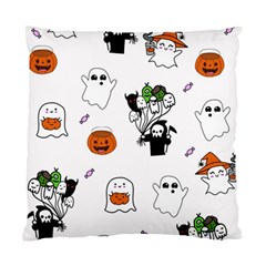 Halloween Jack O Lantern Vector Standard Cushion Case (one Side) by Ravend