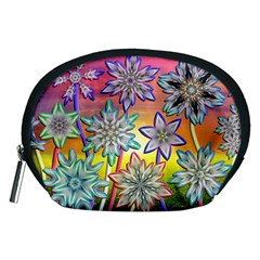 Flower Nature Garden Bloom Flora Accessory Pouch (medium)