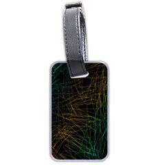 Background Pattern Texture Design Luggage Tag (two Sides)