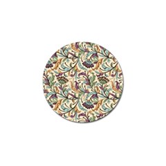 Wallpaper Floral Pattern Golf Ball Marker (10 Pack)