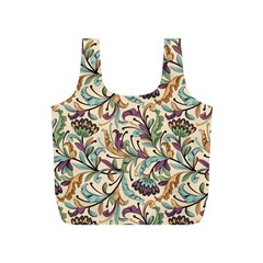 Wallpaper Floral Pattern Full Print Recycle Bag (s)