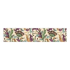 Wallpaper Floral Pattern Velvet Scrunchie