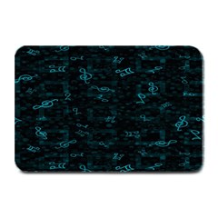 Music Pattern Music Note Doodle Plate Mats