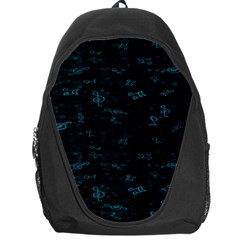 Music Pattern Music Note Doodle Backpack Bag