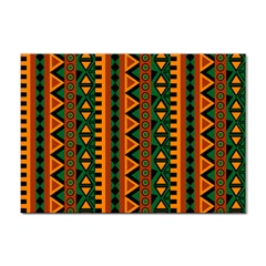 African Pattern Texture Sticker A4 (10 Pack)