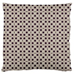 Diagonal Gray And Blue Standard Flano Cushion Case (two Sides) by ConteMonfrey