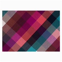 Multicolor Plaids Large Glasses Cloth (2 Sides) by ConteMonfrey