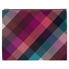 Multicolor Plaids Cosmetic Bag (xxxl) by ConteMonfrey