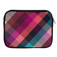 Multicolor Plaids Apple Ipad 2/3/4 Zipper Cases by ConteMonfrey